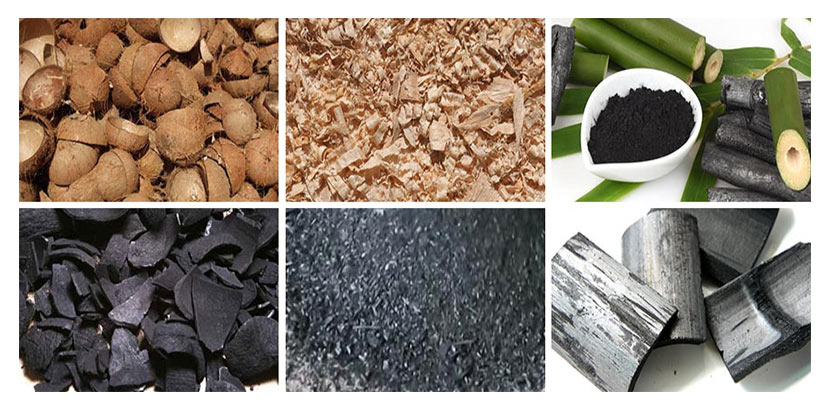 shisha charcoal raw materials