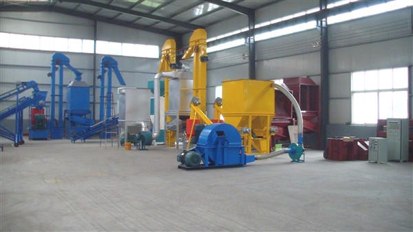 Pellet mill production line