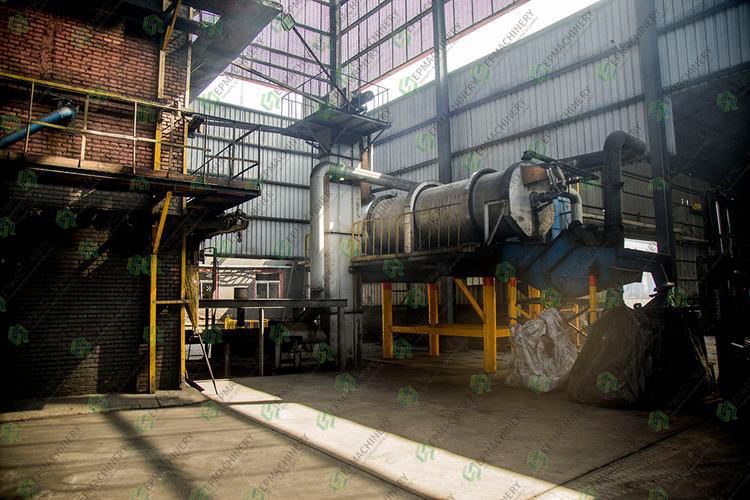 a Family-Run Charcoal Factory